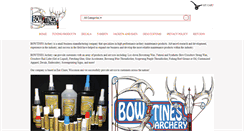 Desktop Screenshot of bowtines.com